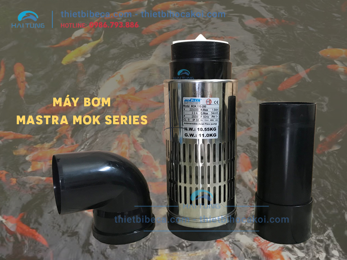 Máy bơm hồ koi Mastra MOK 110-250