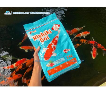 Thức ăn cá Koi tăng trưởng Nishiki Goi Size S túi 2kg